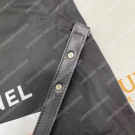 Chanel Boy Medium Handbag Black - Image 11