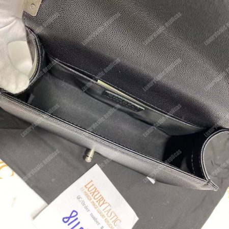 Chanel Boy Medium Handbag Black - Image 22