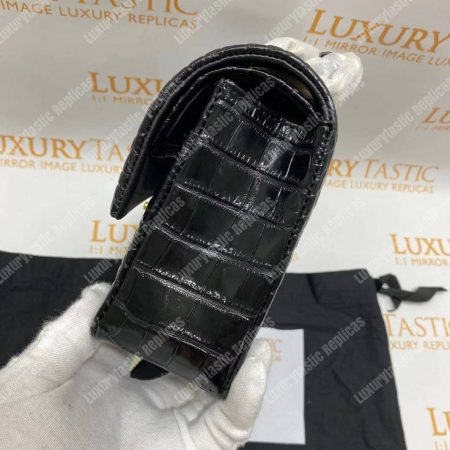 Chanel Classic Medium Handbag Black - Image 11