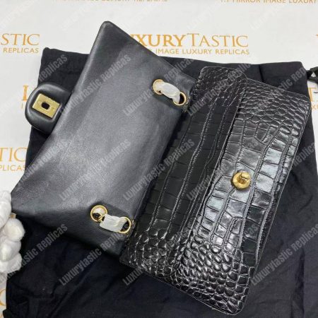 Chanel Classic Medium Handbag Black - Image 15