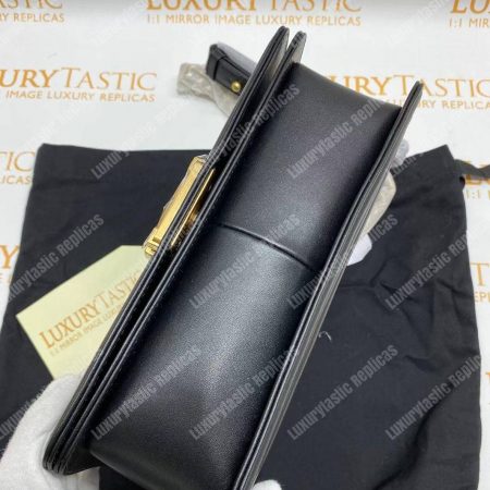 Chanel Medium Boy Flap Bag Black - Image 16