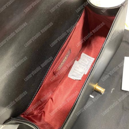 Chanel Medium Boy Flap Bag Black - Image 20