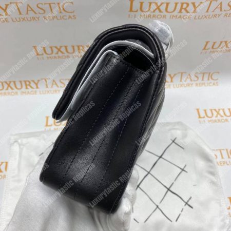 Chanel Classic Medium Handbag Black - Image 13