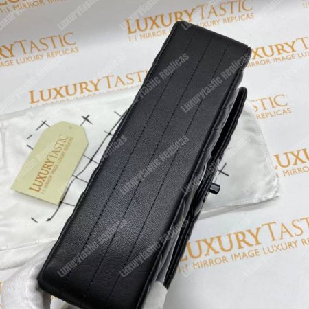 Chanel Classic Medium Handbag Black - Image 14