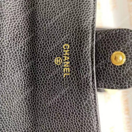 Chanel Classic Long Flap Wallet Black - Image 15