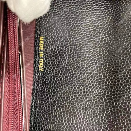 Chanel Classic Long Flap Wallet Black - Image 17