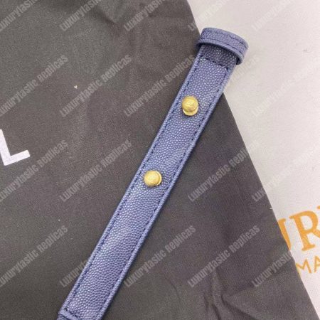 Chanel Boy Medium Handbag Navy Blue - Image 12