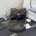 Chanel 19 Large Flap Bag Black