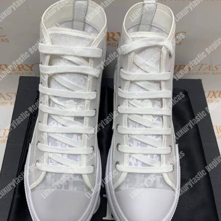 Dior “B23” High-Top Graded Dior Oblique Sneaker - Image 19