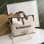 Burberry The Large Soft Cotton Canvas Belt Bag Malt Brown