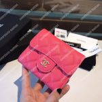 Chanel Classic Small Flap Wallet Pink