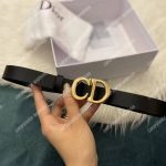 Dior Saddle Calfskin Belt
