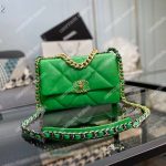 Chanel 19 Maxi Flap Bag Green