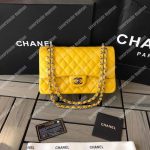 Chanel Medium Classic Handbag Yellow