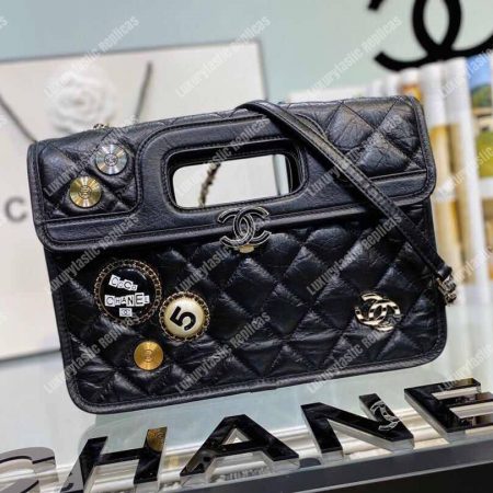 Chanel Large Shopping Bag With Charms - Image 9