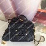 Chanel Small Vanity Case Black