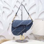 Dior Saddle Denim Canvas Bag