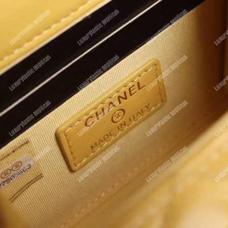 Chanel Clutch with Chain Yellow - Image 3