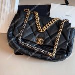 Chanel 19 Maxi Flap Bag Black