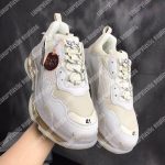 Balenciaga Triple S Clear Sole Sneaker Crystal