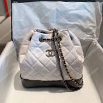 Chanel 2018 Small Gabrielle Backpack White