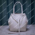 Celine Small Cabas Phantom In Soft Grained Calfskin Light Grey