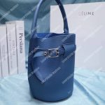 Celine Big Bag Nano Bucket In Supple Grained Calfskin Celadon