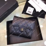 Chanel Classic Small Flap Wallet Black