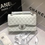 Chanel Medium Classic Handbag White