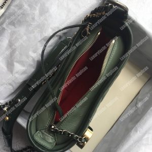 Chanel’s Gabrielle Small Hobo Bag Green - Image 6