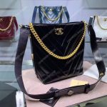 Chanel Hobo Handbag Black