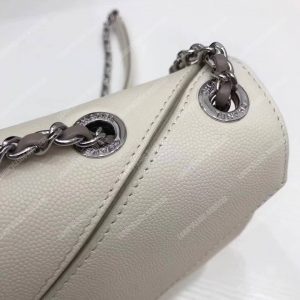Chanel Medium Flap Bag White - Image 6