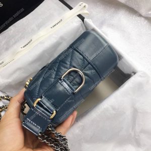 Chanel’s Gabrielle Small Hobo Bag Blue - Image 3