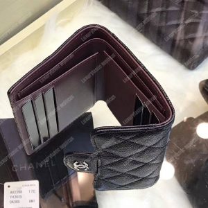 Chanel Classic Small Flap Wallet Black - Image 3