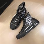 Dior “B23” High-Top Dior Oblique Sneaker