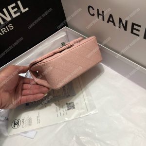 Chanel Mini Flap Bag Pink - Image 5