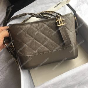 Chanel’s Gabrielle Small Hobo Bag Brown - Image 7