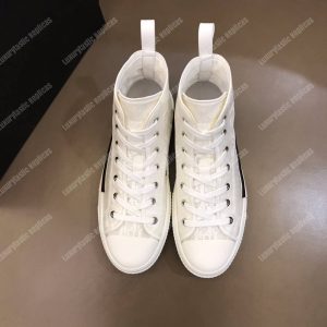 Dior “B23” High-Top Graded Dior Oblique Sneaker - Image 4