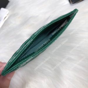 Chanel Classic Card Holder Green - Image 3