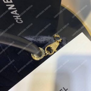 Chanel Flap Bag With Top Handle Black - Image 9