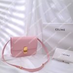 Celine Medium Classic Bag In Box Calfskin Antique Rose