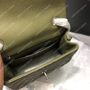 Chanel Mini Flap Bag Green - Image 4