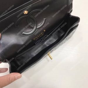 Chanel Classic Medium Flap Bag Black - Image 4