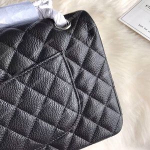 Chanel Medium Classic Handbag Black - Image 3