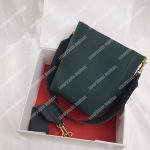 Celine Sangle Small Bucket Bag In Soft Grained Calfskin Amazone