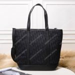 Black Voyage Dior Oblique Tote Bag