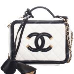 Chanel Small Vanity Case White