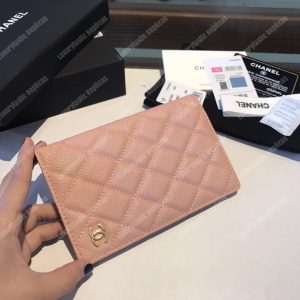 Classic Passport Holder Caviar Leather Pink - Image 5