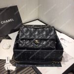 Chanel Flap Bag Iimitation Pearls Black