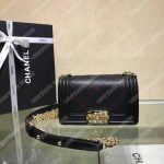Chanel Small Boy Handbag Black